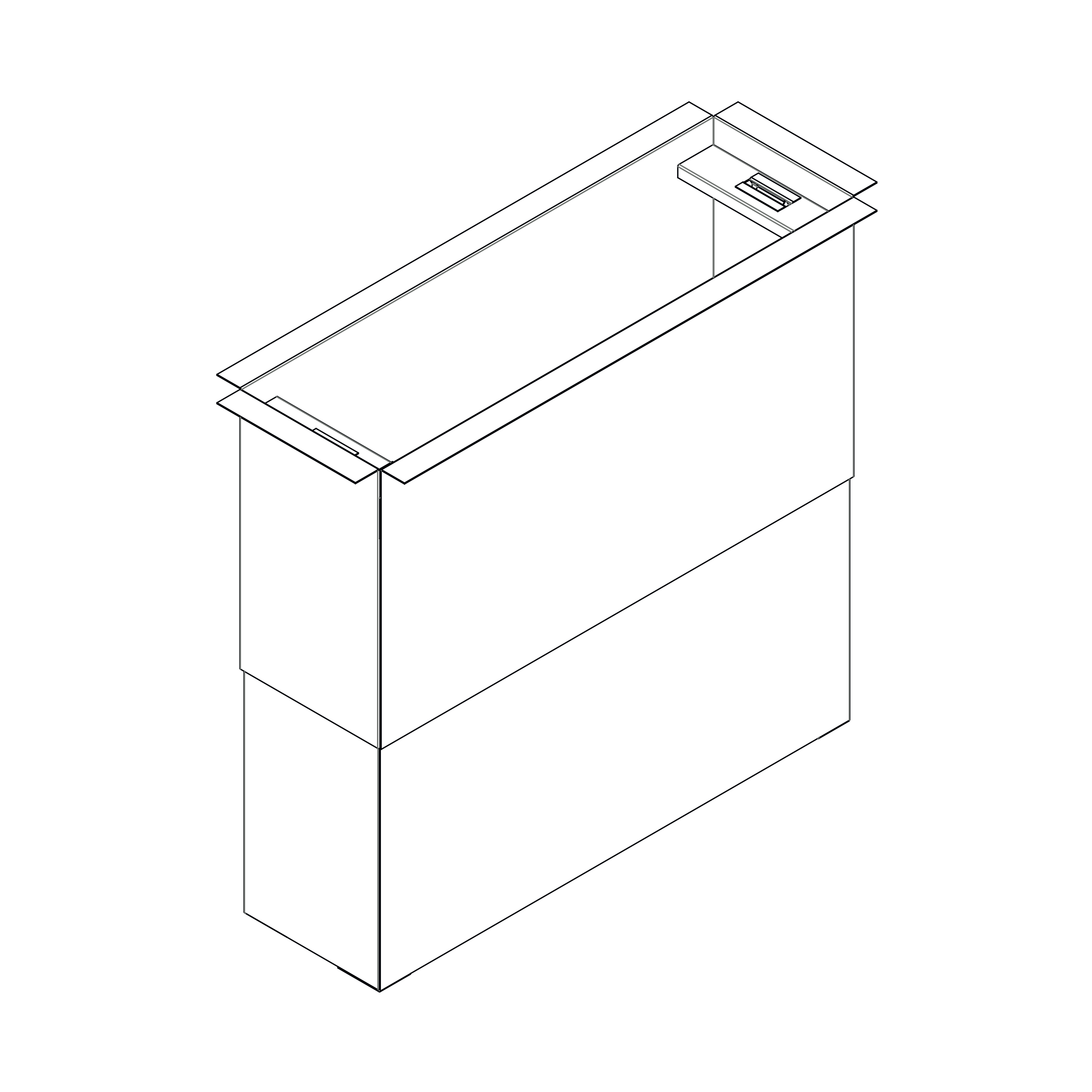 Teleskoprahmen zu Simplebox wide