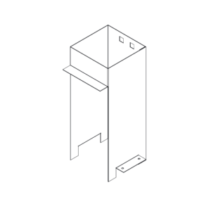 Stutzen 90° zu KSR 90 mm